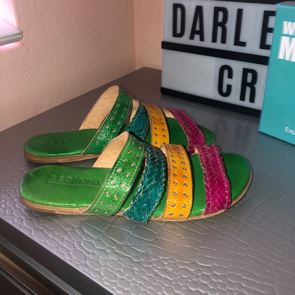 New colorful slippers